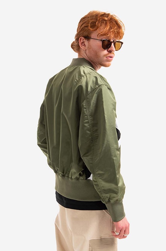 Oboustranná bomber bunda Alpha Industries x Neil Barrett MA-1 106120.01 zelená