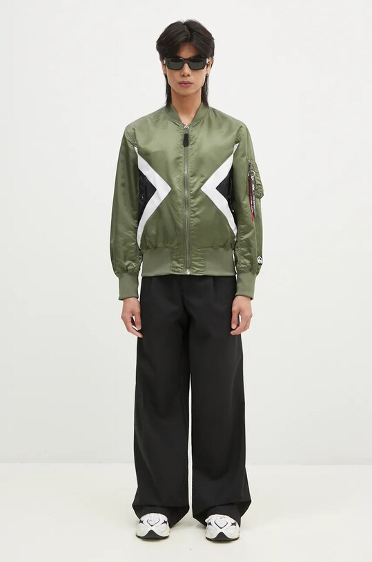 Alpha Industries reversible bomber jacket x Neil Barrett MA-1 106120.01