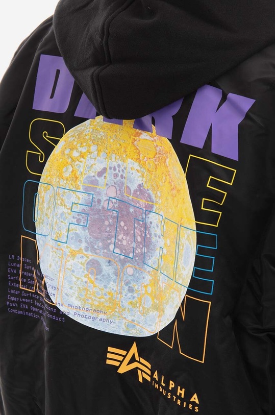 Alpha Industries bomber jacket MA-1 VF Hood Dark Side black 108108.03