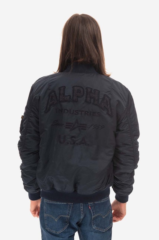 Oblečení Bomber bunda Alpha Industries MA-1 VF Authentic Overdyed 108130 07 108130.07 námořnická modř