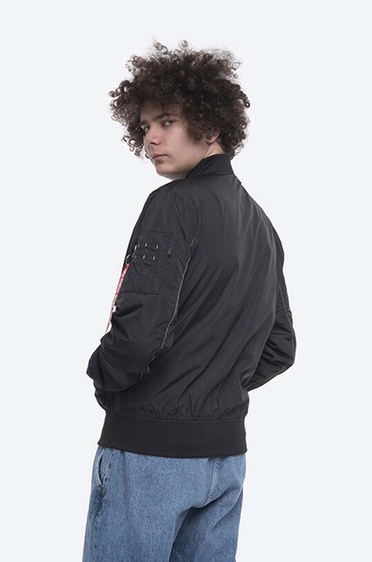 Одежда Куртка-бомбер Alpha Industries MA-1 Parachute 116104.03 чёрный