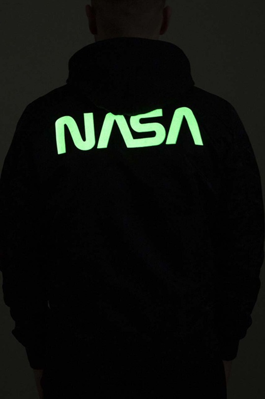 Alpha Industries reversible bomber jacket MA-1 LW HD NASA Glow Rev 116106.07