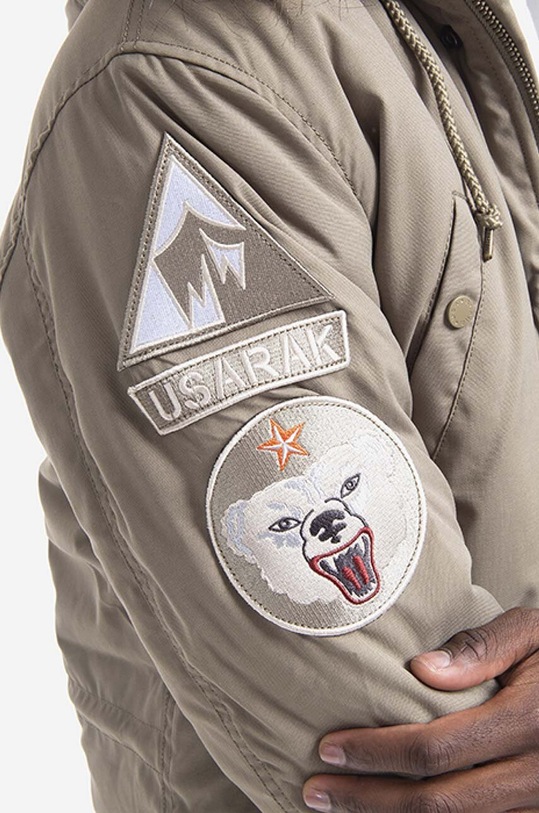 Bunda Alpha Industries Arctic Discoverer hnědá 118100.24