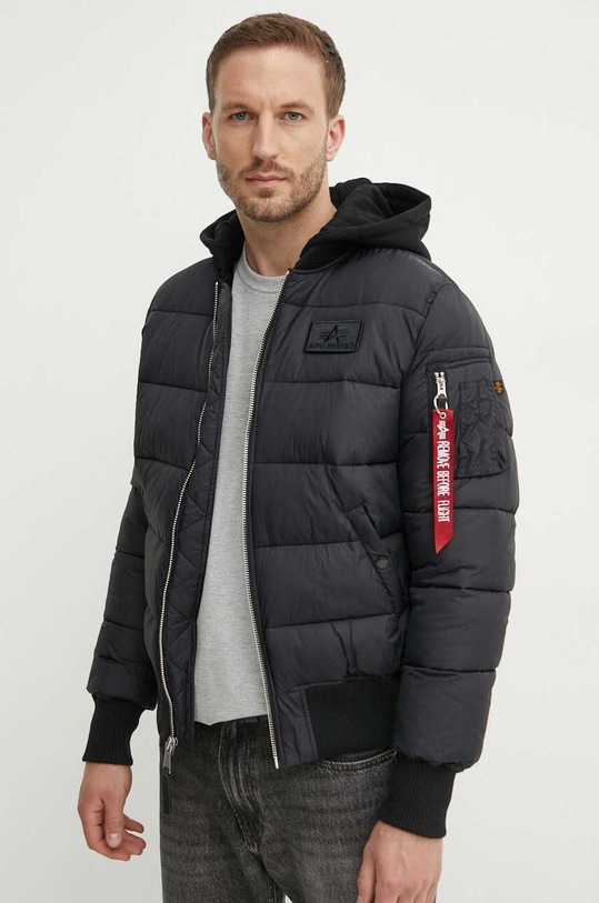 Alpha Industries kurtka MA-1 ZH Back Print Puffer FD pozostałe czarny 118107.03