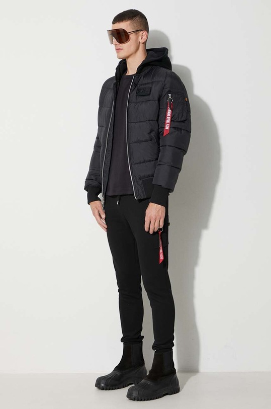 Bunda Alpha Industries MA-1 ZH Back Print Puffer FD 118107.03 černá AW23