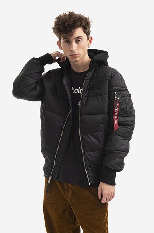 Яке Alpha Industries MA-1 118107285 с изолация черен 118107.285