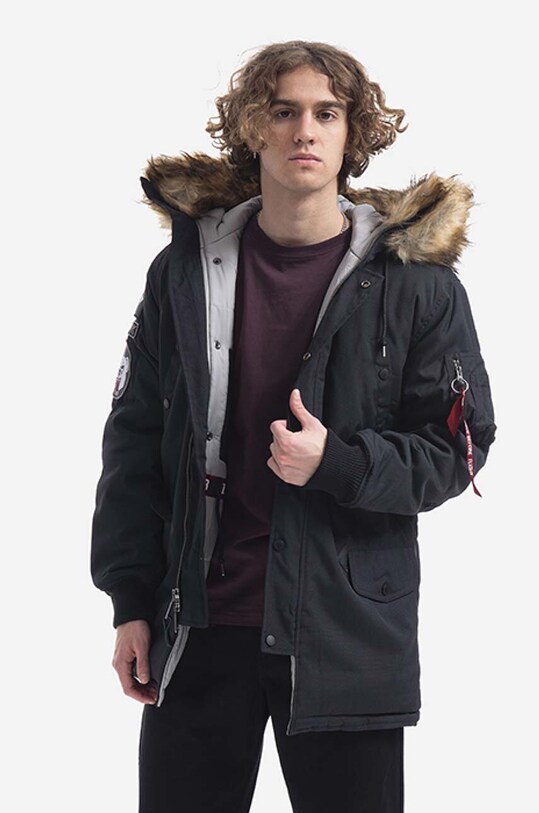 Alpha Industries kurtka Arctic Discoverer pozostałe czarny 118100.03
