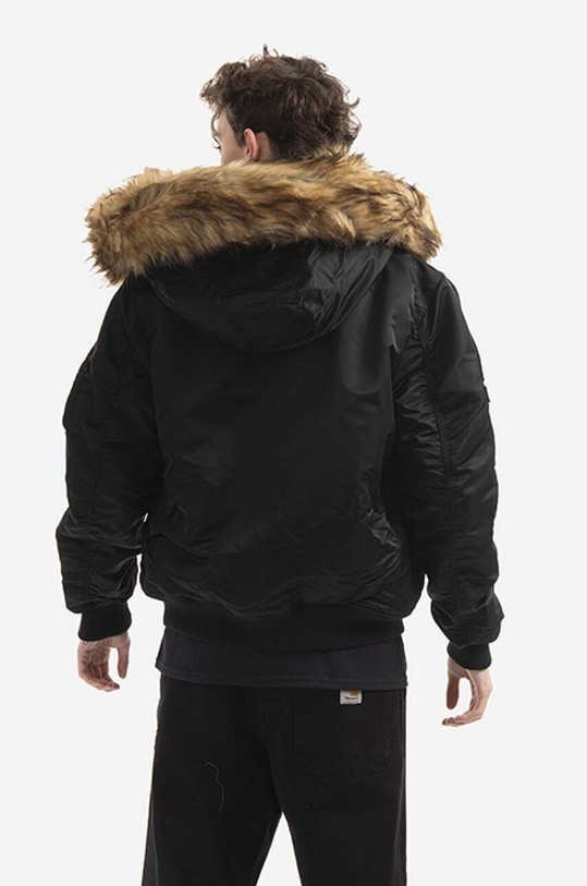 Odzież Alpha Industries kurtka Ma-1 Hooded Arctic 128110.03 czarny