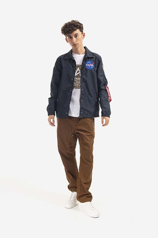 Odzież Alpha Industries kurtka Nasa Coach Jacket 126137.07 granatowy