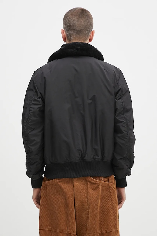 Ρούχα Μπουφάν bomber Alpha Industries Injector III 143104.03 μαύρο