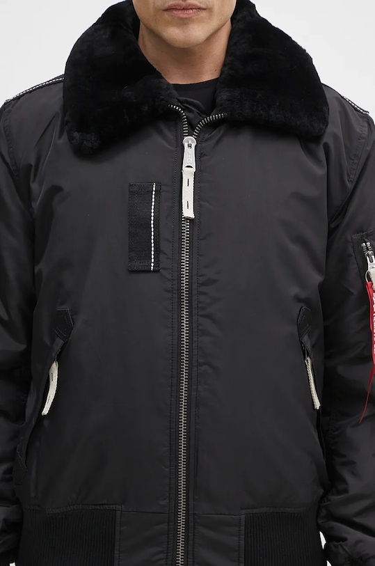 Μπουφάν bomber Alpha Industries Injector III μαύρο 143104.03