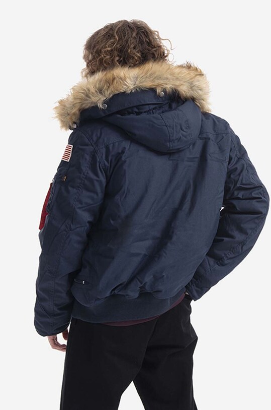 Îmbrăcăminte Alpha Industries geacă Polar Jacket SV 133141.07 bleumarin