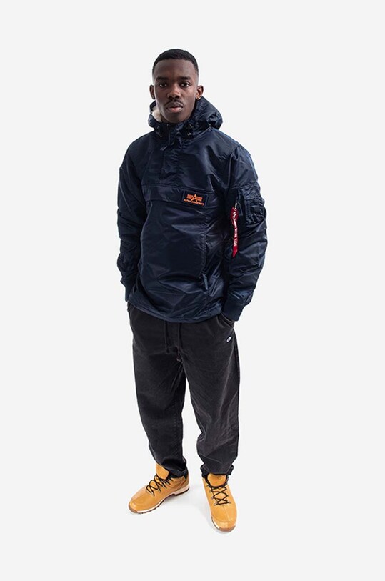 Alpha Industries jacket Hpo Anorak 178139.07 navy AA00