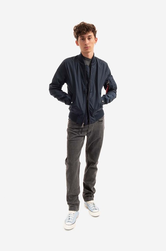 Bomber bunda Alpha Industries MA-1 TT 191103 07 191103.07 námořnická modř AA00