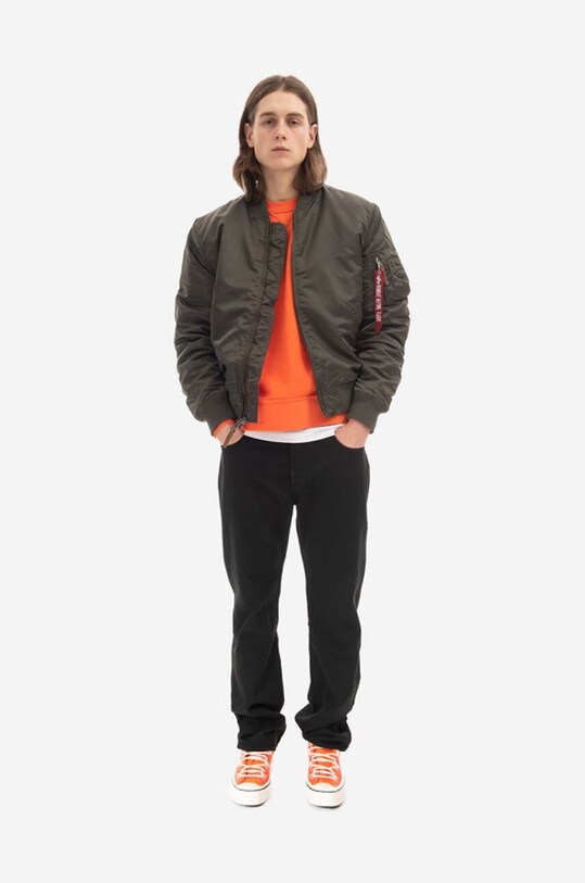 Μπουφάν bomber Alpha Industries MA-1 VF 59 191118.04 γκρί AA00