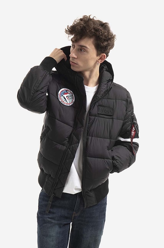 Alpha Industries geacă Hooded Puffer Fd Nasa 198121.03