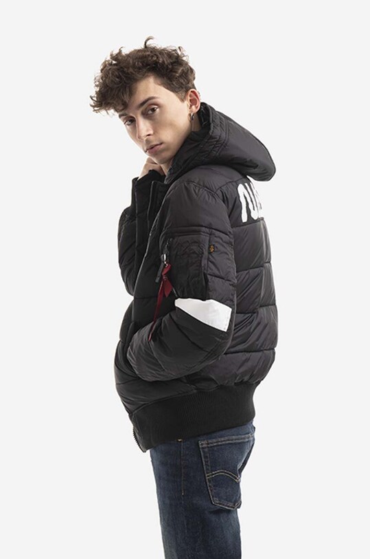 Bunda Alpha Industries Hooded Puffer Fd Nasa 198121 03 198121.03