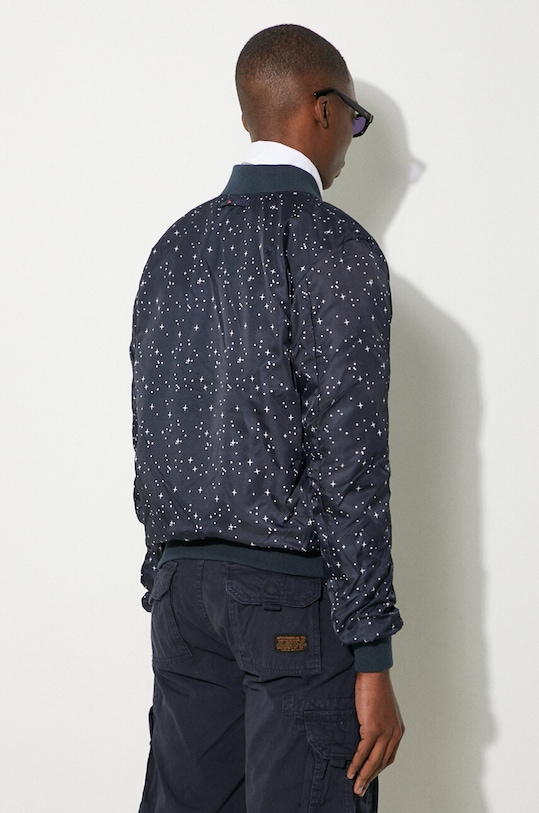 Clothing Alpha Industries reversible bomber jacket MA-1 TT NASA Reviersible II 186101.07 navy