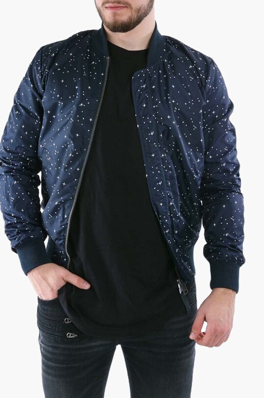 Alpha Industries kifordítható bomber dzseki MA-1 TT NASA Reviersible II 18611 7 sötétkék 186101.07