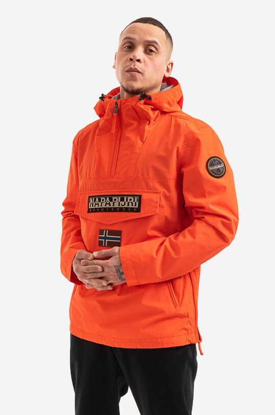 Napapijri jacket with orange NA4G7C.R1A