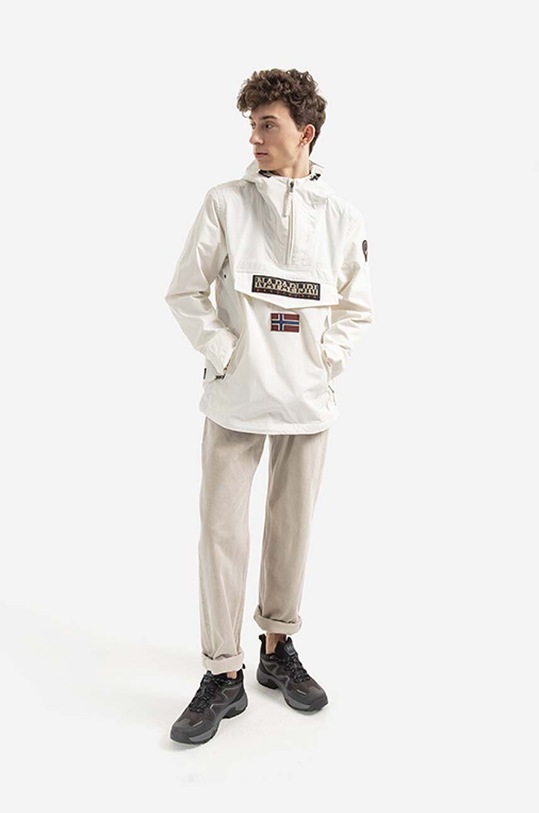 Nepremokavá bunda Napapijri Rainforest S PKT 3 NA4G7C N1A NA4G7C.N1A biela AA00