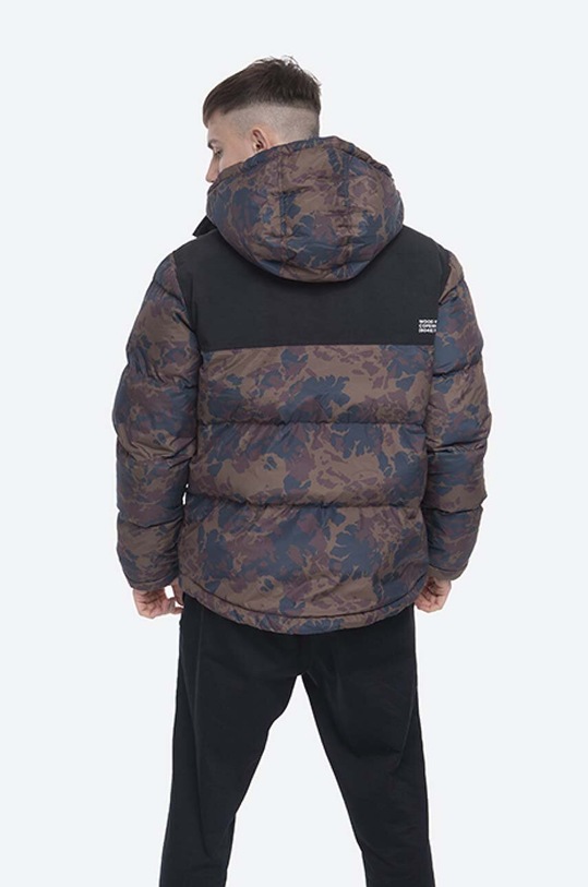 Oblečenie Páperová bunda Wood Andy Down Anorak 12035909-1223 KHAKI AOP 12035909.1223 hnedá