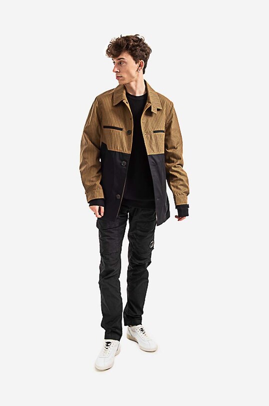 Bunda Wood Reno Tech Twill Jacket 12215902-5124 KHAKI 12215902.5124 hnedá AA00