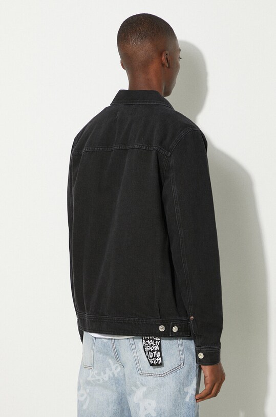 Clothing Wood Wood Ivan Denim Jacket 12235109.7051 black