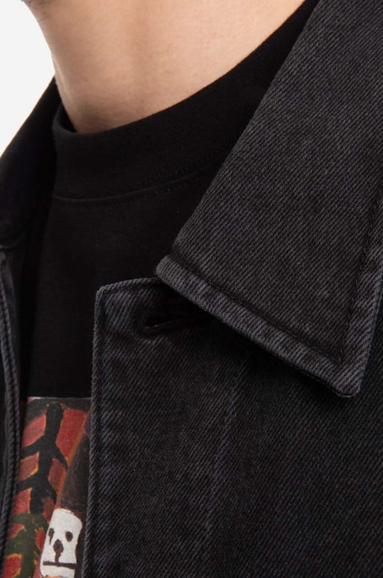 Яке Wood Wood Ivan Denim Jacket 12235109-7051 BLACK 12235109.7051