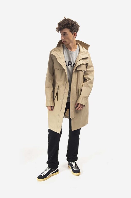 Парка A.P.C. Parka Yael COEGJ.H30178 бежевий AA00