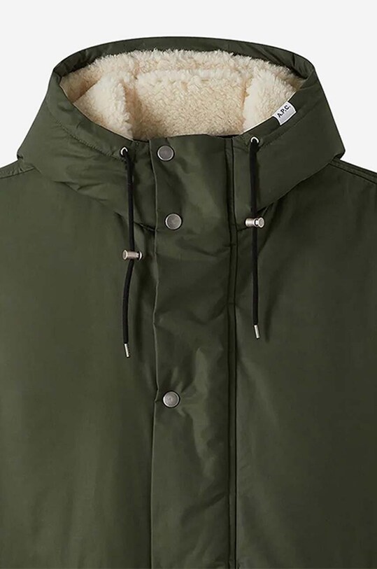 A.P.C. kurtka Parka Hector COEZV.H30179 zielony