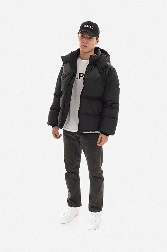 Μπουφάν A.P.C. Marvin PSAGF.H30186 μαύρο AA00