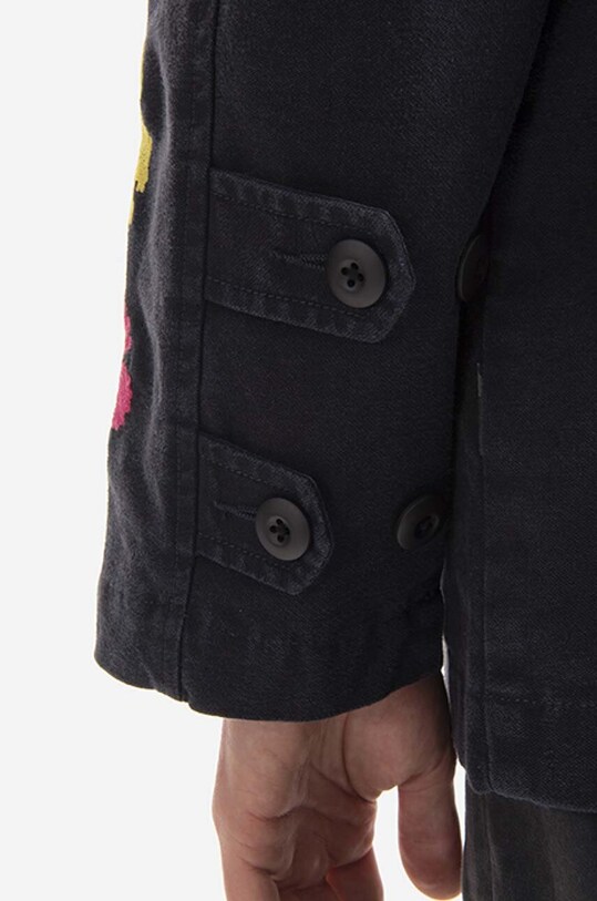 Maharishi jacket Flowers x Warhol 3675.BLACK