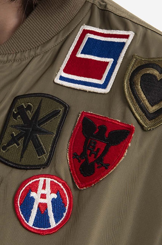 Maharishi geacă bomber cu două fețe 8046.OLIVE