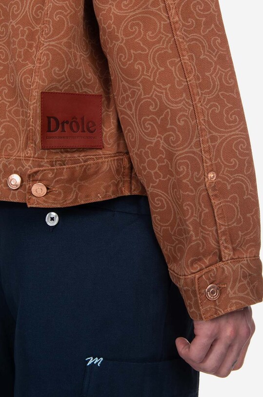 Куртка Drôle de Monsieur коричневый JT137.COGNAC