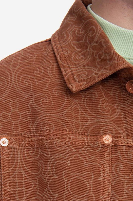 Drôle de Monsieur jacket JT137.COGNAC brown