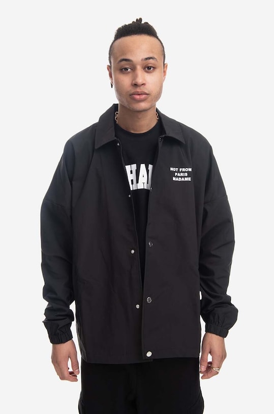 Drôle de Monsieur jacket La Veste Classic Not From Paris Madame other black PERM.JT008.BL