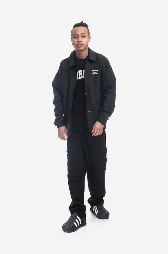 Drôle de Monsieur jacket La Veste Classic Not From Paris Madame PERM.JT008.BL black AA00