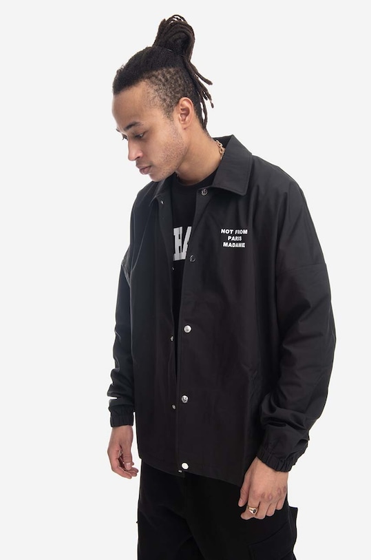 Drôle de Monsieur jacket La Veste Classic Not From Paris Madame PERM.JT008.BL