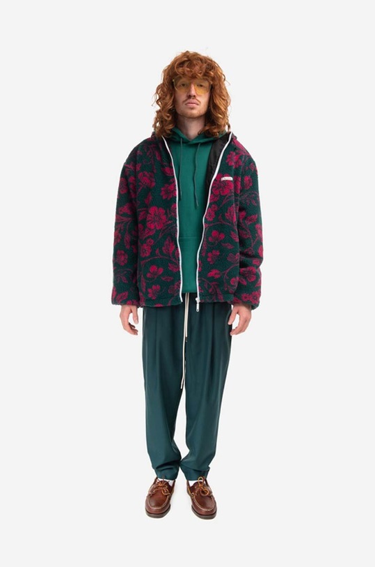 Drôle de Monsieur jacket CT112.GREEN red AA00