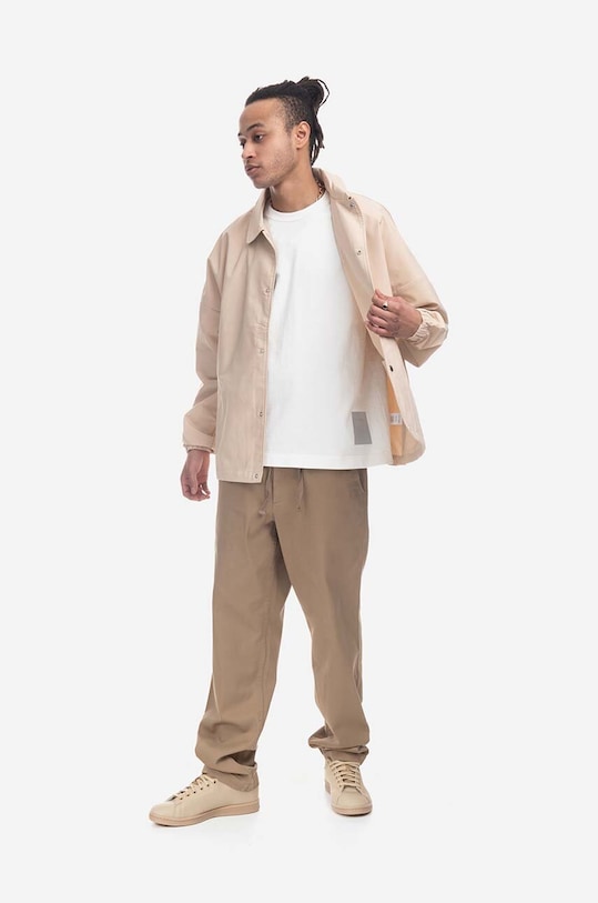 Drôle de Monsieur jacket La Veste Classic Not From Paris Madame PERM.JT008.BG beige AA00