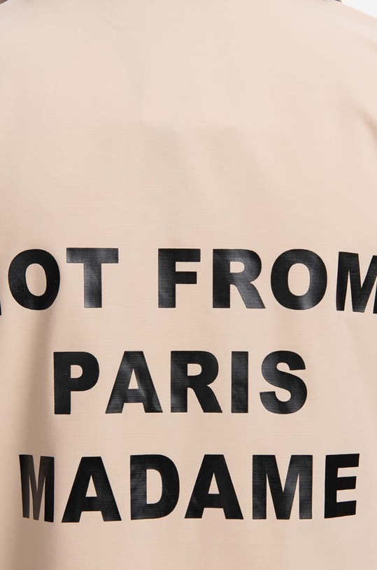 Drôle de Monsieur jacket La Veste Classic Not From Paris Madame beige PERM.JT008.BG