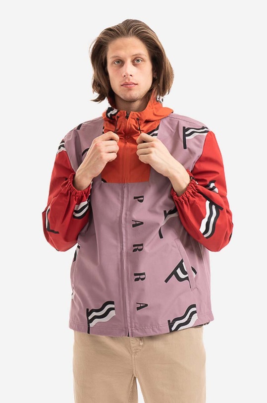 by Parra jacket with red 47245.RED