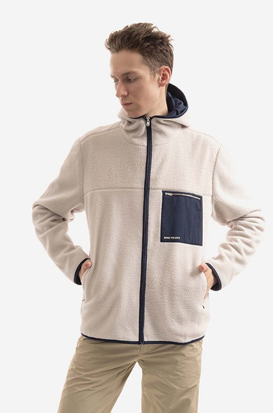 Norse Projects jacket Vincent with beige N50.0199.2064