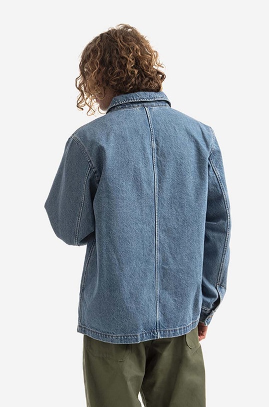 Clothing A.P.C. cotton denim jacket A.P.C. Nathanael COEVP-H02609 INDIGO COEVP.H02609 blue