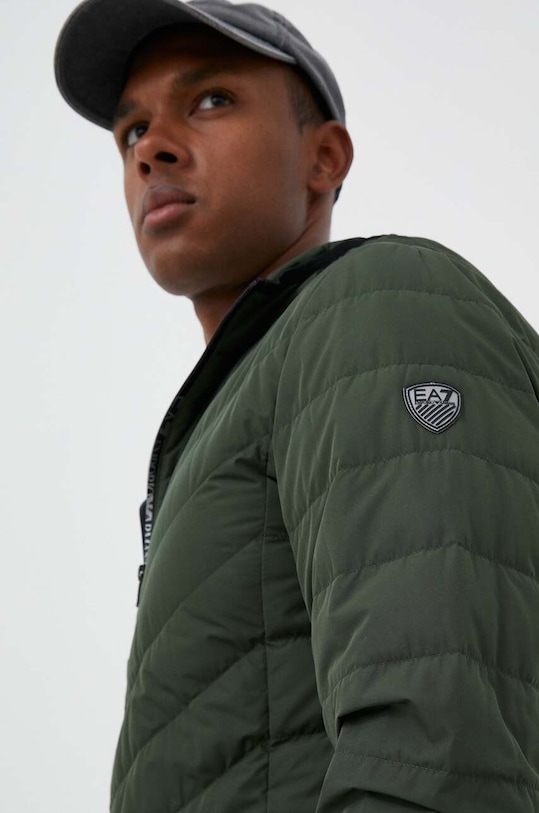 EA7 Emporio Armani kurtka puchowa zielony 8NPB14.PNE1Z
