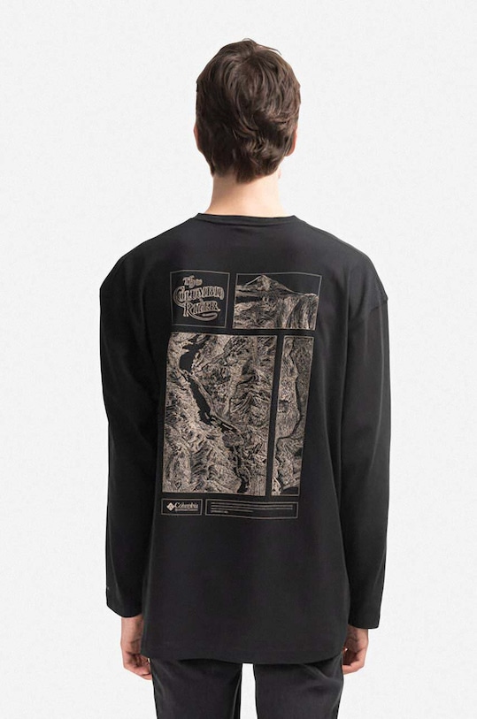 Clothing Columbia longsleeve shirt CSC Alpine Way Relaxed LS Tee 2013731010 black