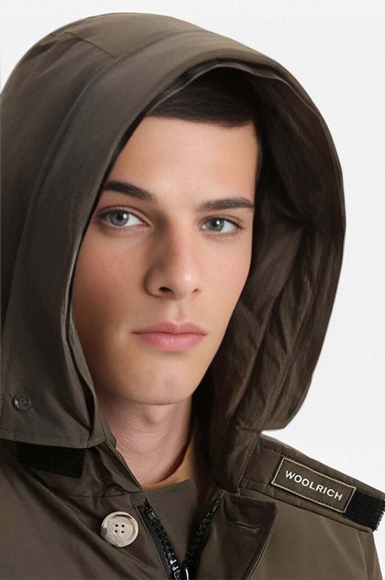 Woolrich piumino verde CFWOOU0482MRUT0001