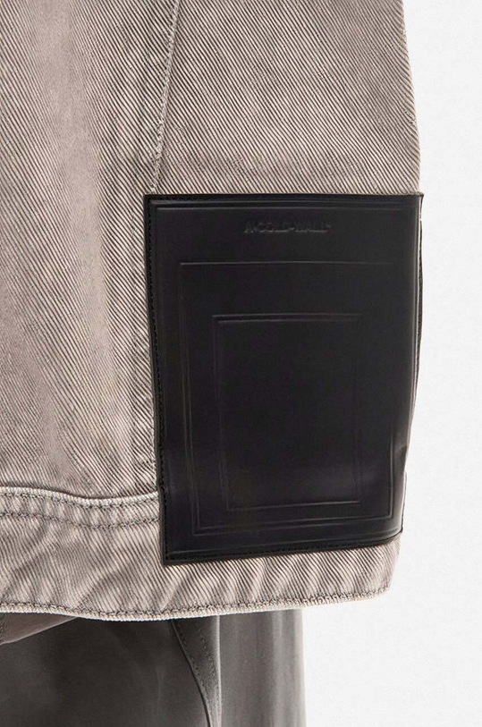 A-COLD-WALL* cotton denim jacket Overdye Denim ACWMH023 gray