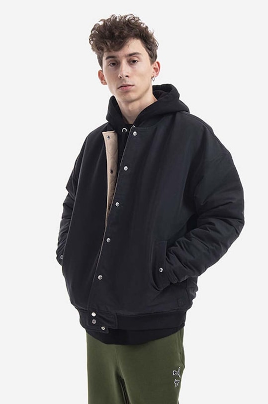 Puma reversible bomber jacket x Maison Kitsune 532303.01 black AA00